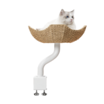 Michu DeskMate Sustainable Desk-Mounted Side Companion Cat Tree - Image 2