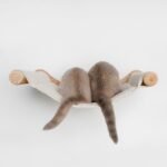 Cat Climbing Wall - Hammock de Luxe XXL (Beige) - Image 13