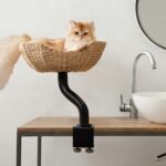 Michu DeskMate Sustainable Desk-Mounted Side Companion Cat Tree - Image 16