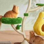 Michu Verde Solid Wooded Base Cat Tree - Image 8