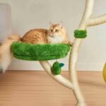 Michu Verde Solid Wooded Base Cat Tree - Image 11