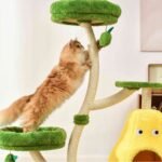 Michu Verde Solid Wooded Base Cat Tree - Image 17