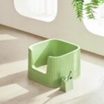 Michu XXL Sage Deluxe Cat Litter Box - Spacious Design - Image 5