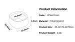 Michu Macaron High Edge Cream White Open Style Extra Large Cat Litter Box Designed by MEOOF XL - Image 19