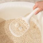 Michu Macaron High Edge Cream White Open Style Extra Large Cat Litter Box Designed by MEOOF XL - Image 6