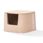 Michu XXL Coral, BoBa & Sage Deluxe Cat Litter Box - Spacious Design - MichuPet
