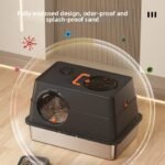 Side-Opening Fully Enclosed Foldable Cat Litter Box with Anti-Splash Design - Image 4